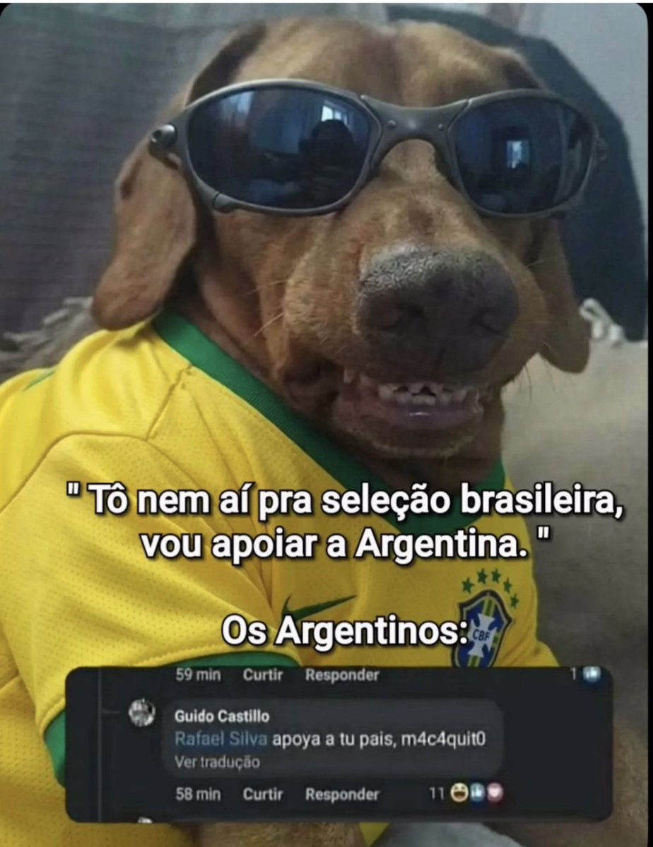 LunaSanches9's tweet photo. @fla_infos Lembrando que um argentino NUNCA vai torcer pela nossa seleção NUNCA MESMO https://t.co/xWEd05Fxdo