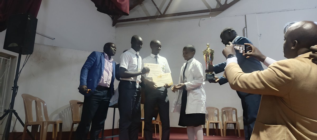 KaliroHighSch's tweet photo. @KaliroHighSch are champions at Busoga Regional Science Fair Exhibition 2026 ahead of #StJamesSchool &amp; @JinjaCollege 
Next Nationals @Kololo
Projects:
#EcoMotorisedMachine
#MosquitoController
#EmpowerHealthConnect
#PatternDesigner
#EthanolGasCylinder
Credit @JozeOkino @SteveUG https://t.co/2FKllCOTyz