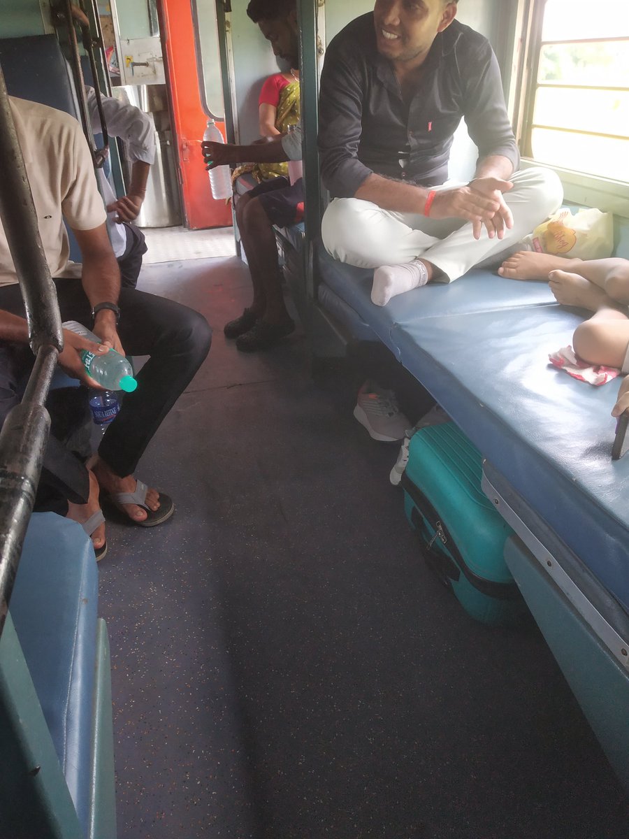MhGisRs's tweet photo. Wrong Coach Allotment/AC Coach Passenger Forced to Travel in Sleeper Coach .I am travelling with a valid 3E (AC Three Economy) ticket, but I have been accommodated in a Sleeper Coach instead of the booked AC coach.@RailwaySeva @IRCTCofficial @RailMinIndia @Ashwini @RailMadad https://t.co/M6mzWyJfkF