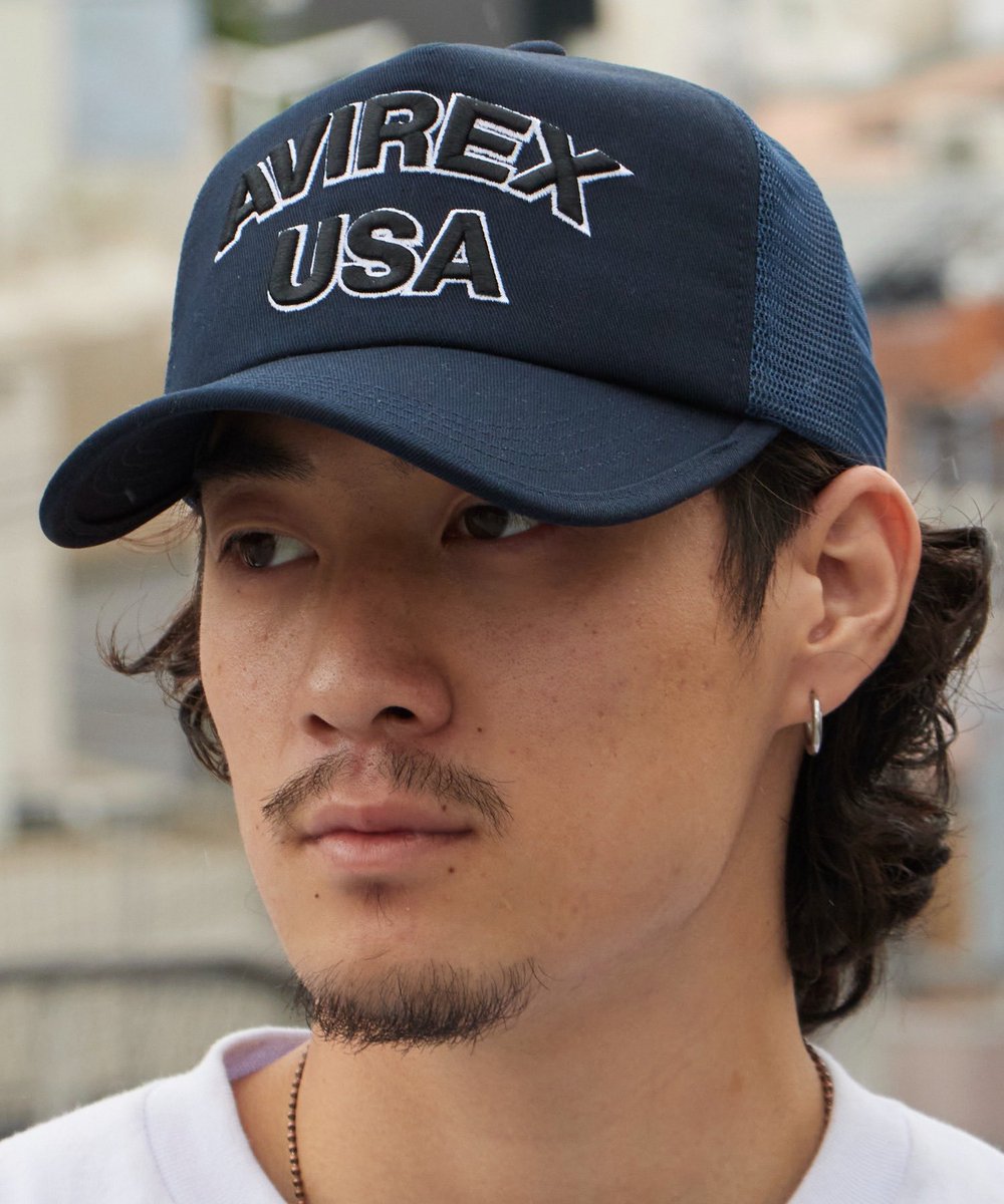roop_tokyo's tweet photo. 【今日のオススメ】
メッシュ仕様で夏も快適!
AVIREXの立体刺繍メッシュキャップ
AVIREX / AX MESH CAP USA
¥3,190
商品コード: 109605664
#AVIREX #アビレックス #ストリートキャップ #ミリタリーキャップ #メンズキャップ #キャップコーデ #zozotown #ZOZO #rooptokyo #ストリートファッション https://t.co/n1FSWh08cD