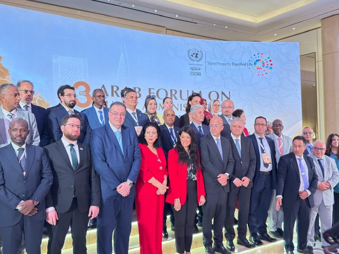 Mitfops's tweet photo. 🇩🇯 La République de #Djibouti a participé au 3ᵉ Forum arabe sur la #modernisation de l'administration publique à Rabat (30 juin - 1er juillet).

🎯 Thème au cœur des échanges : « Gouvernance et innovation pour une administration publique tournée vers l'avenir ». #Maroc #Forum https://t.co/Z4EiwgSflG
