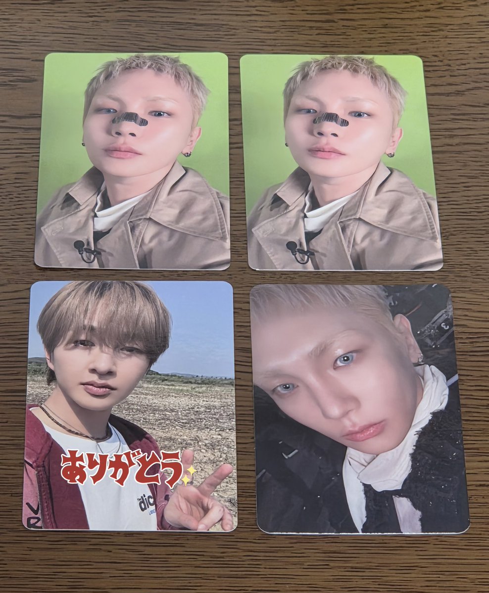 karumu11's tweet photo. SHINee Atmos トレカ  交換
一部決まりましたので再度 上げ直します。
【譲】画像
キー君
ユニバ タワレコ特典 
合わせて2枚あります　
【求】 テミンくん 
異種関わらず交換を探しています。
郵送、都内手渡しどちらかで、条件の合う方はご連絡よろしくお願いします🙇　　
#SHINee https://t.co/eKOoK9DH2t