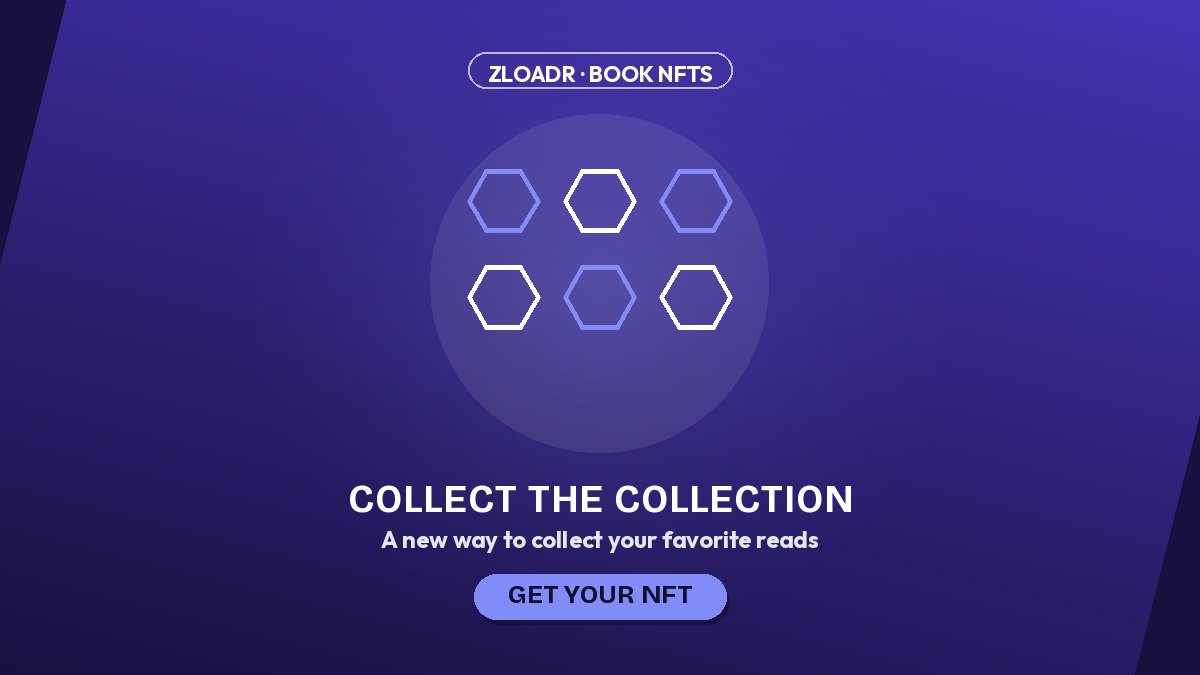 zloadr's tweet photo. 📚 Batch 2 unlocked: 2,000 Book NFTs featuring our top-selling titles, free to claim.

👉 https://t.co/6L1WdyIyYE

#NFT #Web3Books #NFTCommunity #Zloadr #rwa #RareNFTs #ArtDrop #Bookstagram https://t.co/4OILlQiSal