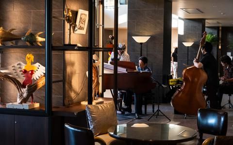 StripesPacific's tweet photo. Don’t miss a jazzy evening in #Chatan #Okinawa Saturdays only at #MBGalleryChatan
https://t.co/debXtDfSWN https://t.co/6XPlCDuUmq
