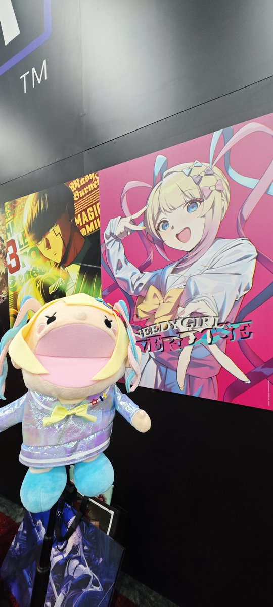 atkhntsayssh's tweet photo. anime exspoで超てんちゃんパペットと一緒に歩いてたら道行く人に写真を撮らせてと声をかけられて海外での人気の高さを実感して嬉しかった🥰
#AX2026
#超てんちゃん
#天城サリー https://t.co/ak6xUX3FBq
