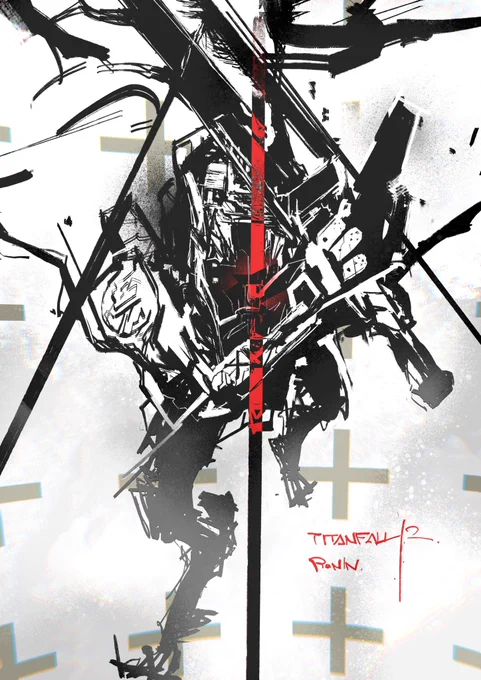 これはタイタンフォール2のファンアートです。