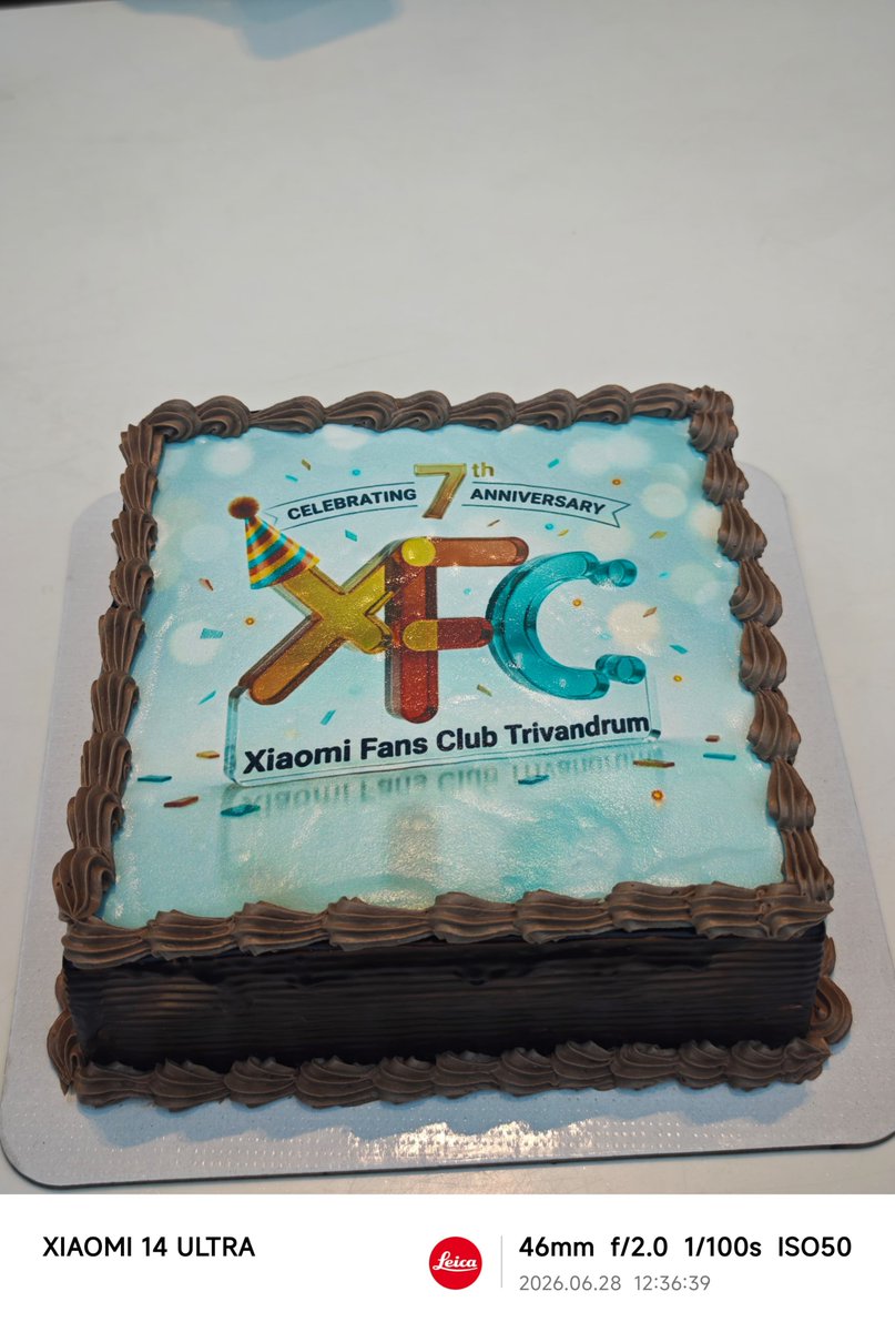 XFCTrivandrum's tweet photo. Dear #XFCTrivandrum 📢

​Huge thanks to the amazing Xiaomi Fans who joined our 7th Anniversary Meetup at Lulu Mall last Sunday! 🎂✨

Your energy made it unforgettable.
​7 years of Xiaomi craze, memories &amp; community, all thanks to YOU! ❤️🙌

​#XiaomiFansClub #XiaomiCircle https://t.co/igeL084tEZ