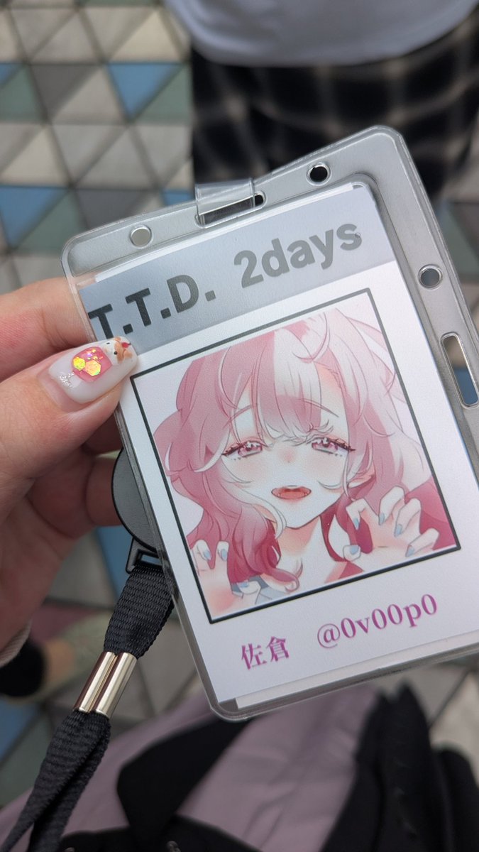 0v00p0's tweet photo. 友達が作ってくれた〜✨️ https://t.co/tHzNI7eciG