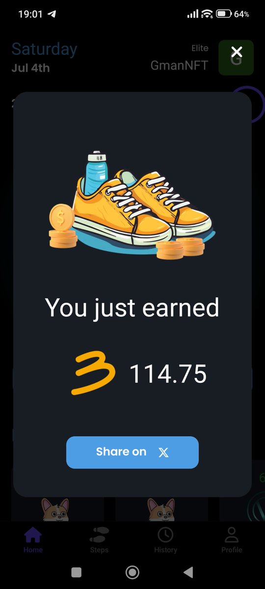 gmanxrp2's tweet photo. Make sure to #VOT3 this weekendπ
More #VOT3 s, more rewardsπ€
π I just earned 114.75 #B3TR on #ST3PR! π°πββοΈ
π Put your sneakers on and get your #B3TR on #ST3PR! π₯πͺβ‘
π https://t.co/Qjq867FfTZ
@ST3PR_VET @vechainofficial https://t.co/Uq89HbbibC