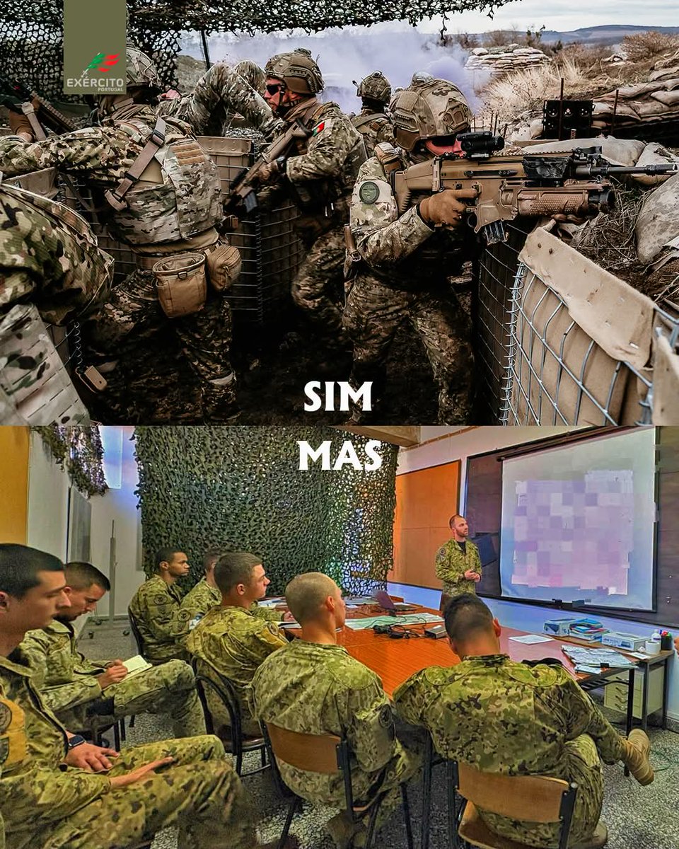 Exercito_pt's tweet photo. 💡 𝐒𝐢𝐦, 𝐦𝐚𝐬...

🪖 Antes da missão, há treino.
💪 Antes da capacidade, há esforço.
🌧️ Antes do momento decisivo, há lama, frio, cansaço e repetição.

No Exército Português, longe dos olhares, é assim que se constrói a prontidão para agir quando e onde necessário 🫡

Desde sempre a honrar Portugal!
#ExércitoPortuguês #Prontidão #Potencial_Humano #Disciplina #Honra #Disponibilidade #Coragem #Lealdade #Liderança