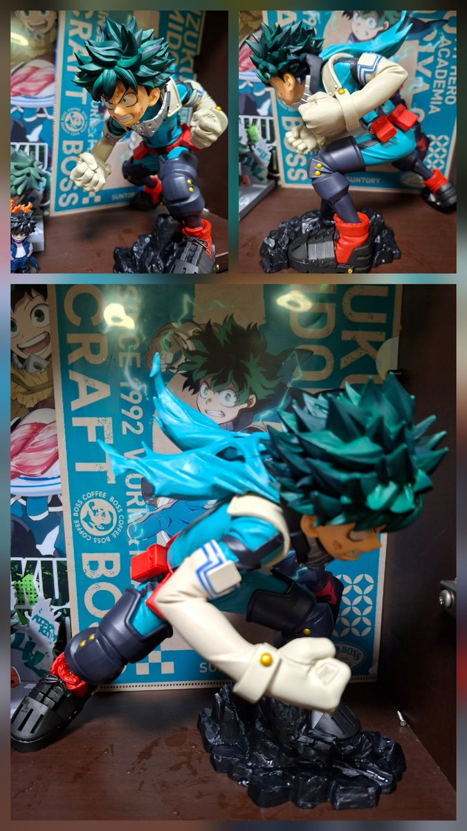 kenjiqtaro2's tweet photo. そしてSMSPのデクの01カラーやっと手に入った。
01カラーのデクだけ買えてなかったから良い出物と出会えたね🎵
ほんとは04カラーで揃えたいけど高すぎて難しい😅😅😅
#僕のヒーローアカデミア
#デク
#SMSP https://t.co/fPALSeKxFQ