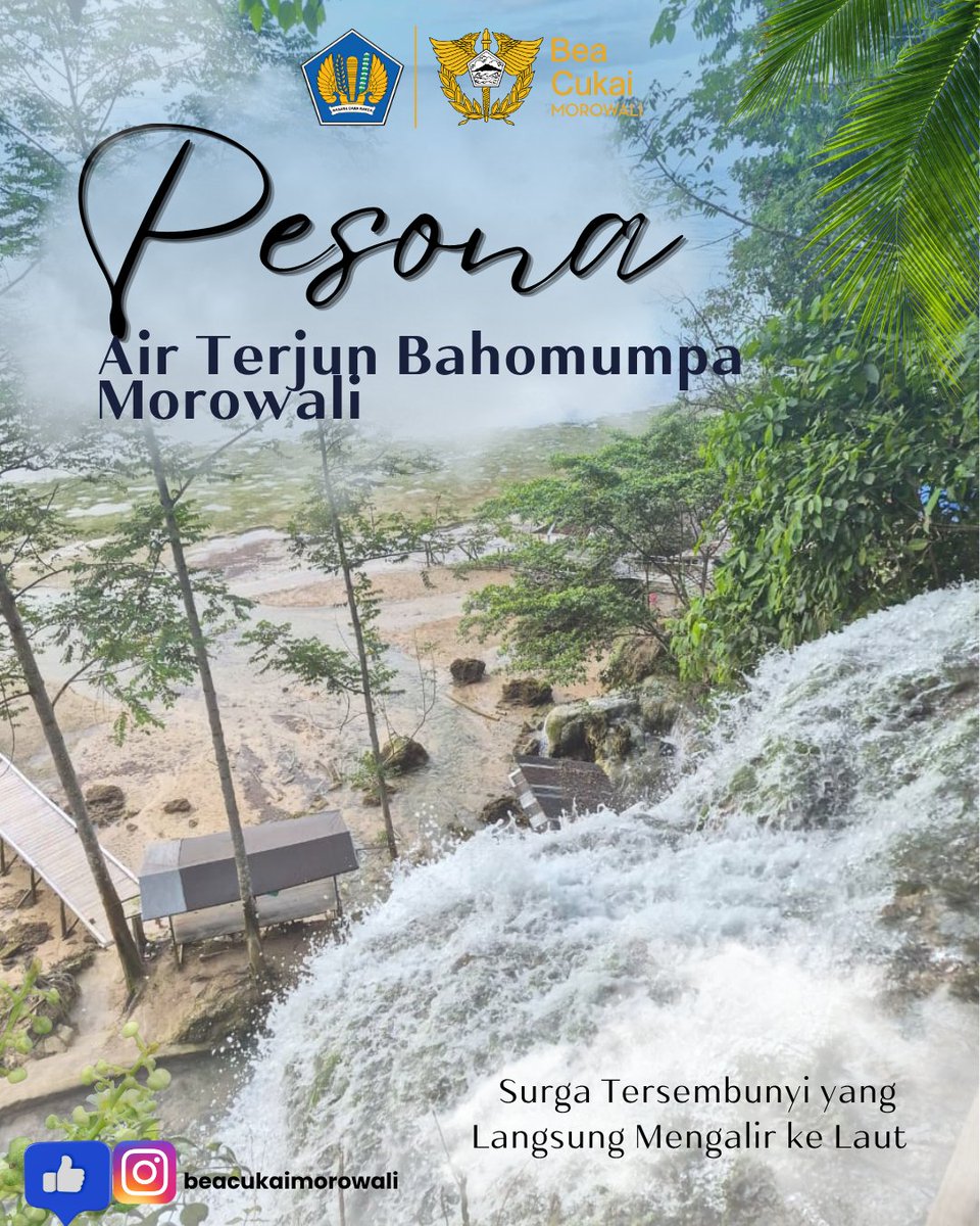 bcmorowali's tweet photo. Air Terjun Bahomumpa Morowali, Surga Tersembunyi yang Langsung Mengalir ke Laut
Di balik pesatnya perkembangan kawasan industri Morowali, tersimpan pesona alam yang masih asri, yaitu Air Terjun Bahomumpa di Kecamatan Bungku Selatan selengkapnya di https://t.co/yvh8iiDjLK https://t.co/97lRvA4uCg