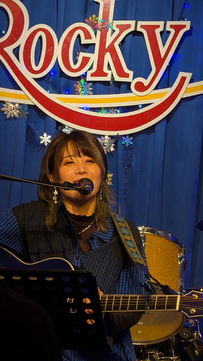 yu_suke40's tweet photo. 2026.07.04 #五反田Rocky #茜音愛
今日のセトリは弾き語りが多くて、とても聴き心地が良いライブでした😊
のんびりまったり聴くのは、歌声がすごくわかるからとても大好きです🤭
#Lovelu https://t.co/uyCh5zrY2q