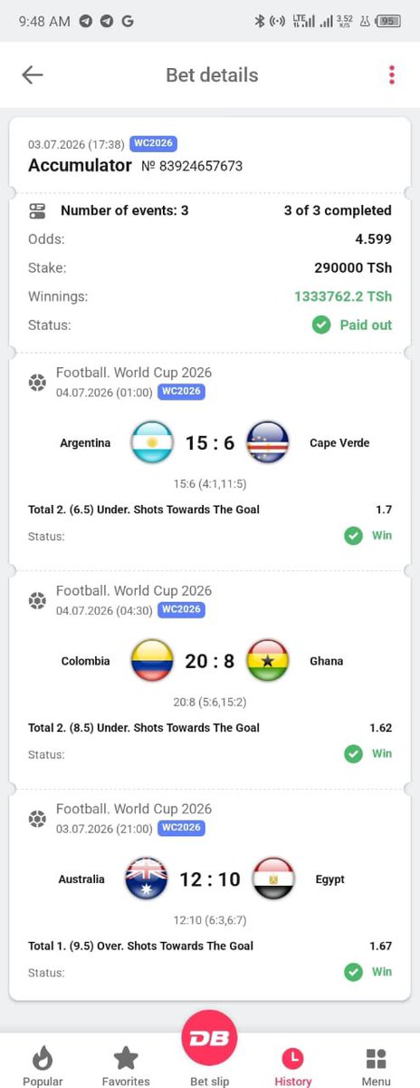 Mtaalamutz's tweet photo. #Underated_pro_punter
💥💥💥BOOOM 🔥🔥🔥🍀🍀🍀

We did it again 🥂
Odds 4.5✅🔥🔥🔥💥💥☄️💫

On DB Bet🔴 Kama bado hujajisajili….
         JISAJILI⤵️             
Jisajili 👉 https://t.co/fYoETjwDkp
Promocode: MTAALAMU https://t.co/LYZE81Zoqh