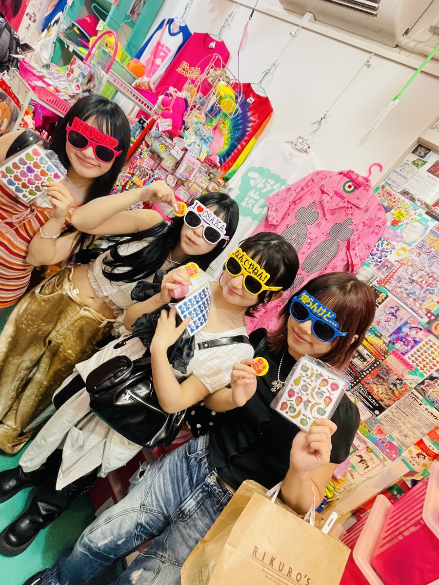 *バラ売り可* サングラスの大草原　ODY日本語foil3枚セット OSAKAサングラス最高すぎる‼️大阪旅に組み込んで下さり大感謝