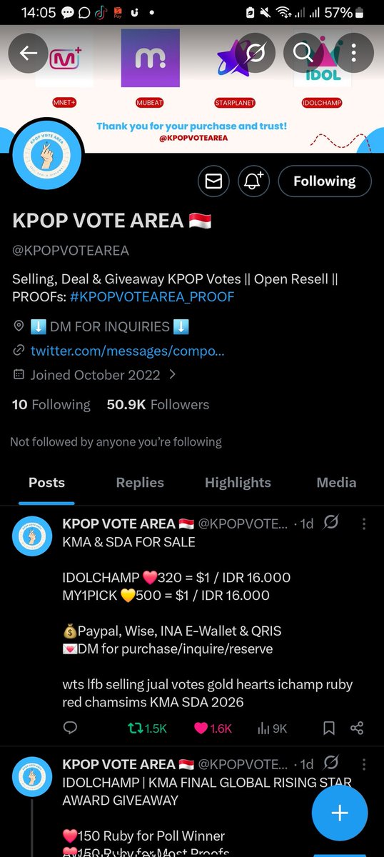 ohshotty's tweet photo. @KPOPVOTEAREA Donee https://t.co/ZBNUh5JGkQ