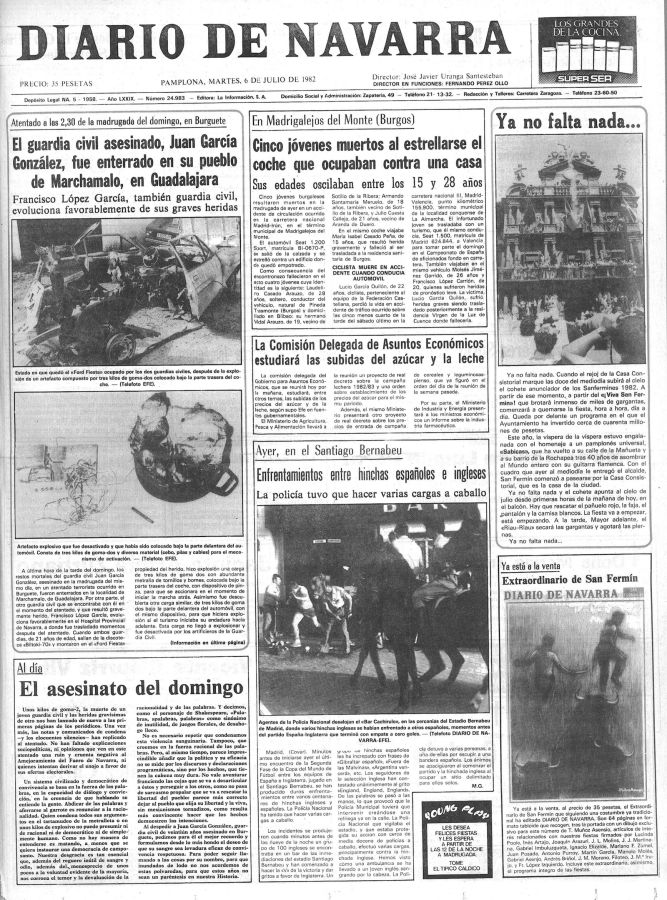 CarlosDeUrrecha's tweet photo. In Memoriam
GC D. Juan García González,
Caído por Dios y por España,
¡¡Presente!!
D.E.P
La Muerte no es el Final
Siempre en Nuestra Memoria
¡¡Viva España!!
¡¡Arriba España!!

4/07/1982 ETA asesinaba con una bomba lapa en Burguete
https://t.co/lg8VzqbU6b https://t.co/xd2Q4oBBXx