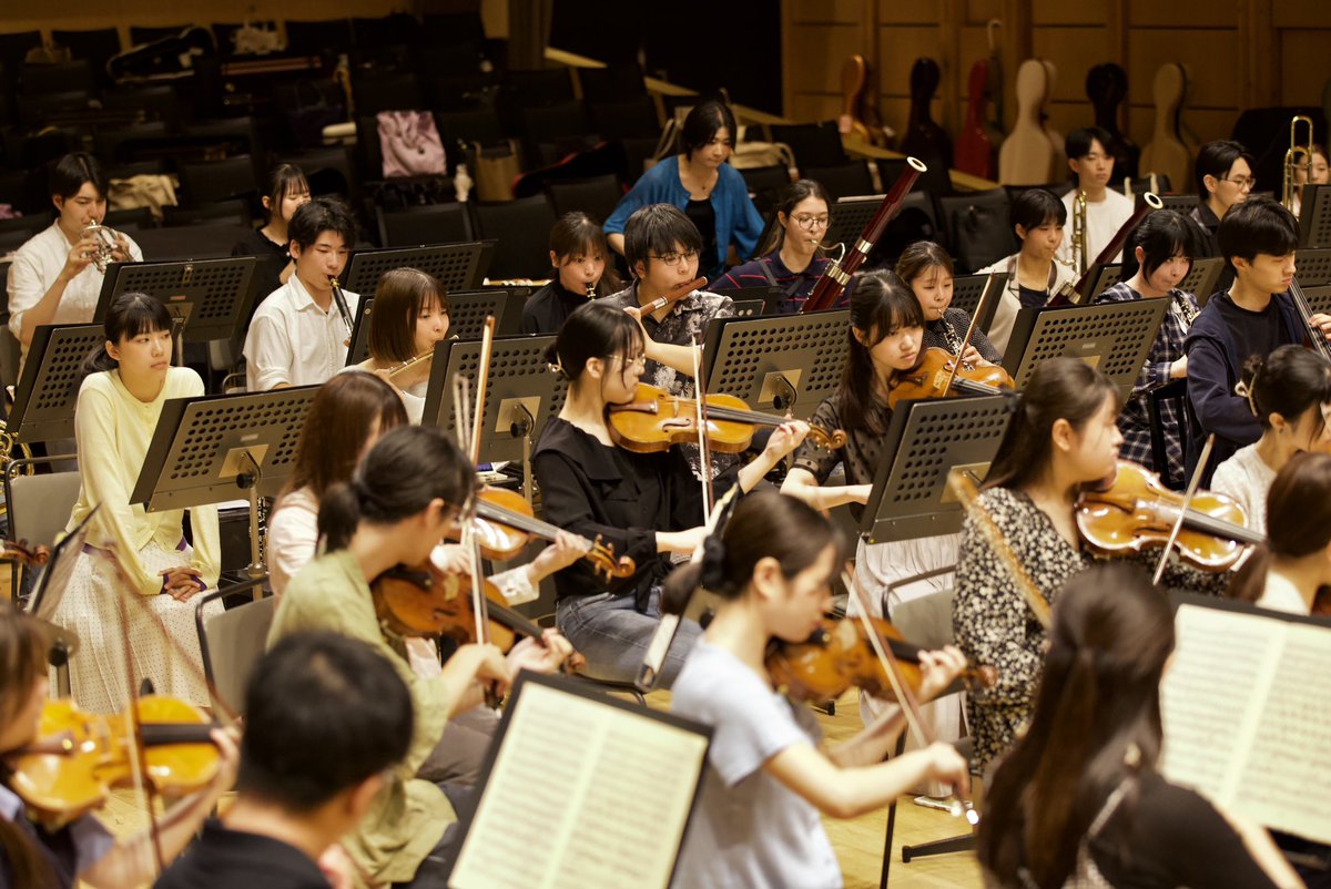 geidai_music_p's tweet photo. Get ready for a breathtaking performance of Beethoven’s 9th, brought to you live from Tokyo by over 70 instrumentalists and a 160-voice choir!

We are thrilled to welcome back our brilliant alumnus, Maestro Gen OHTA, alongside four of our vocal faculty members as soloists. https://t.co/SALoUhbsMQ