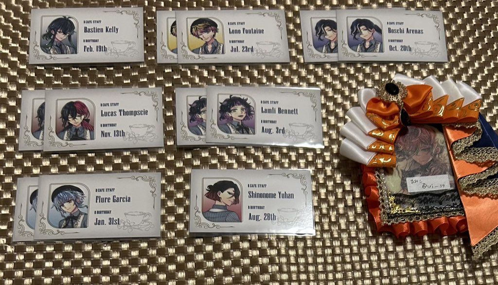 ui___39's tweet photo. 【交換】 悪魔執事と黒い猫 あくねこ 店員カードコレクション クリアカード Royal Rose Tea Party

譲） ロノ バスティン ボスキ ルカス ラムリ フルーレ ユーハン

求） テディ ＞ 定価+送料

局留めお願いいたします🙇‍♀️

お気軽にお声掛けください🌸 https://t.co/x0qL3qMPh7
