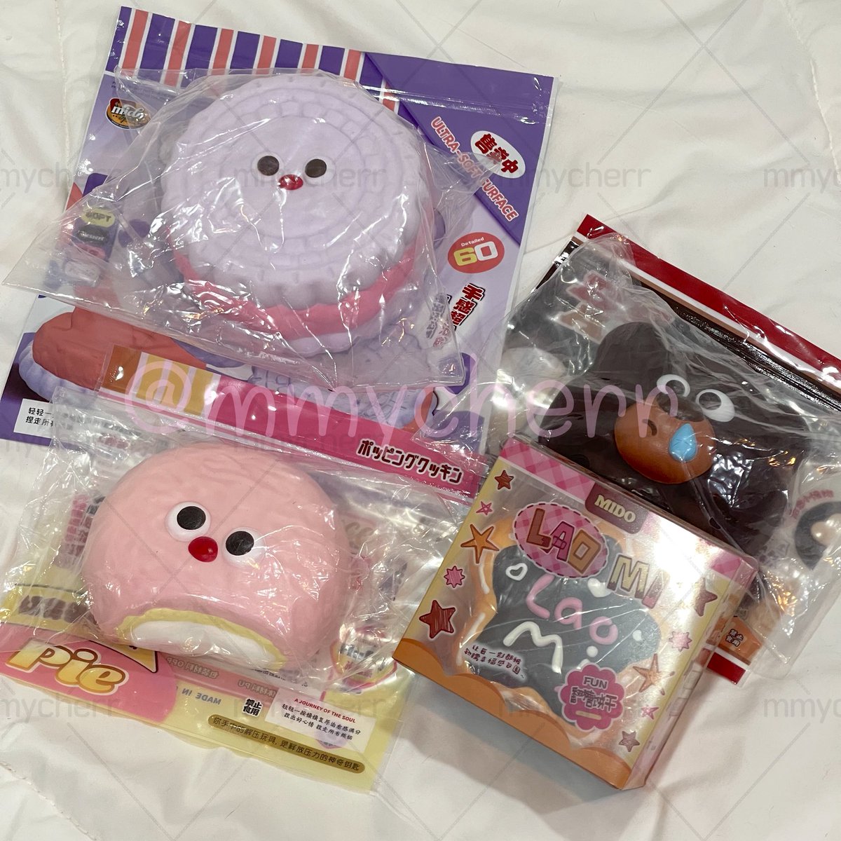mmycherr's tweet photo. ส่งต่อเลิกเก็บแล้วค่ะ 🥹
 Mido สกุชชี่มิโดะ

- คุ้กกี้ม่วงจมูกแดง (มือ 1) 570
- คุ้กกี้ดาว (มือ 1) 250
- พายชมพูจมูกแดง (เทียบ 1) 350
- หมีช็อคน้ำมูก (เทียบ 1) 250

📦 ค่าส่ง flash 35 
🎀 dm ภาพเพิ่มเติมได้ค่ะ
🙏🏻 ไม่รับจอง,พร้อมโอนเท่านั้น

#ตลาดนัดสกุชชี่ #ตลาดนัดsquishy https://t.co/4MWiYmVjdR