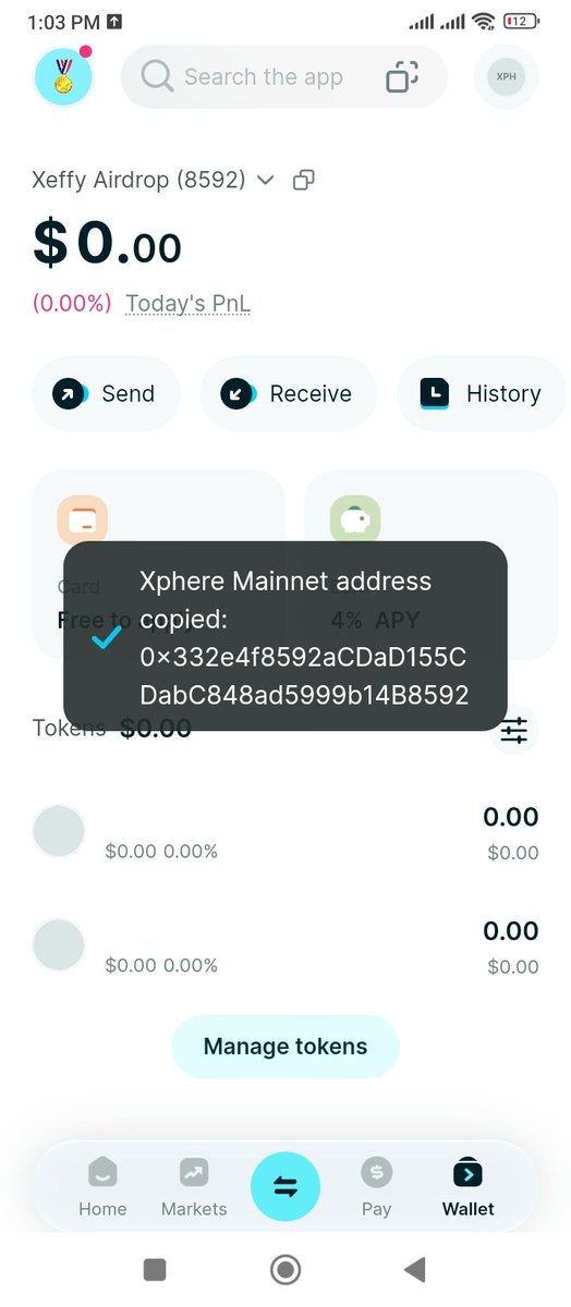 RuselKhan1's tweet photo. @Xeffy_io 0x332e4f8592aCDaD155CDabC848ad5999b14B8592

Still received nothing..😞😞 https://t.co/M0XGhbAyIK