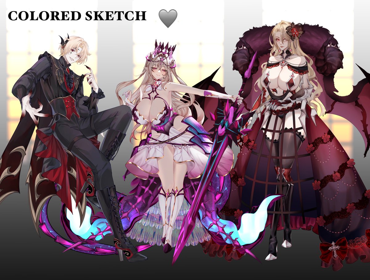 luxypellarosa's tweet photo. [[PINNED POST]]

Hi, I’m Luxy~ an artist who loves drawing original characters and LEWD🔞 stuff *ahem*.

I just wanted to let you know that there have been some slight changes to my commission prices and Terms of Service. Now you can order commissions in 3 styles: 🖤🩶🤍

🖤Full color with clean lineart
🩶Clean sketch with coloring.
🤍Simple coloring like webtoons or cell-shading.

I’ll be limiting comments on this post and will be adding more portfolio examples for each type of artworks in the comments in the future.

You can check the Terms of Service and prices at the Carrd 🔗 in the first comment🙇🏻‍♀️✨