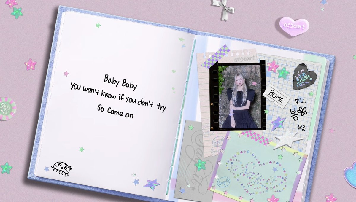 bbomi26's tweet photo. 【Say It】 Official Lyric Video #봄 cut
#AtHeart #앳하트 #BOME https://t.co/m1b03Jx6Bc