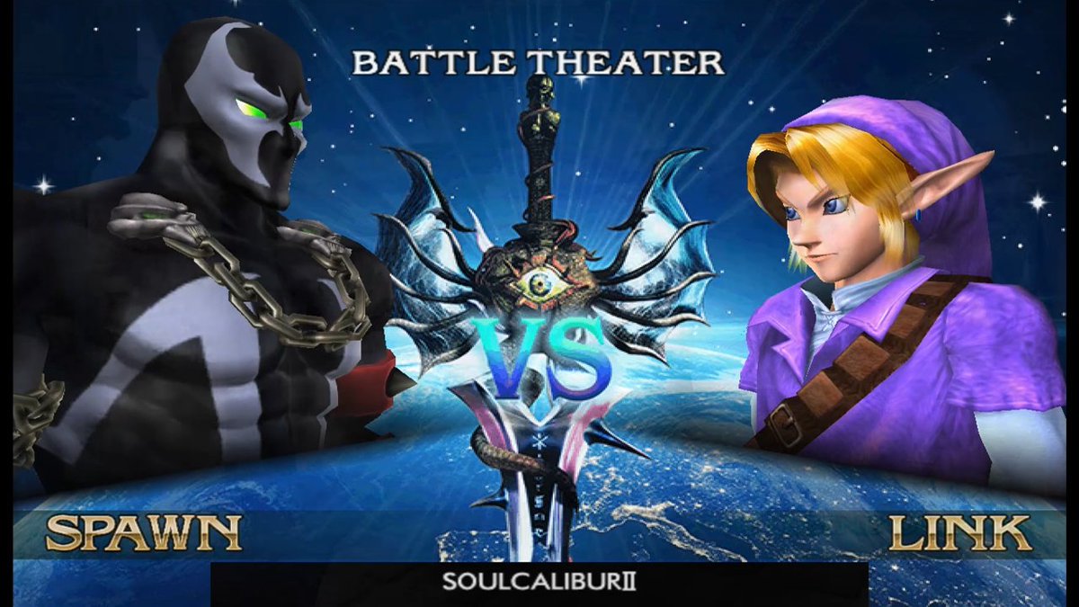 Dcooper120's tweet photo. Soul calibur 2 plus version 0.9.9.9 with Spawn official xbox port player 1 and player 2 Debut is now out on nintendo gamecube port. https://t.co/m2et4FWEvP