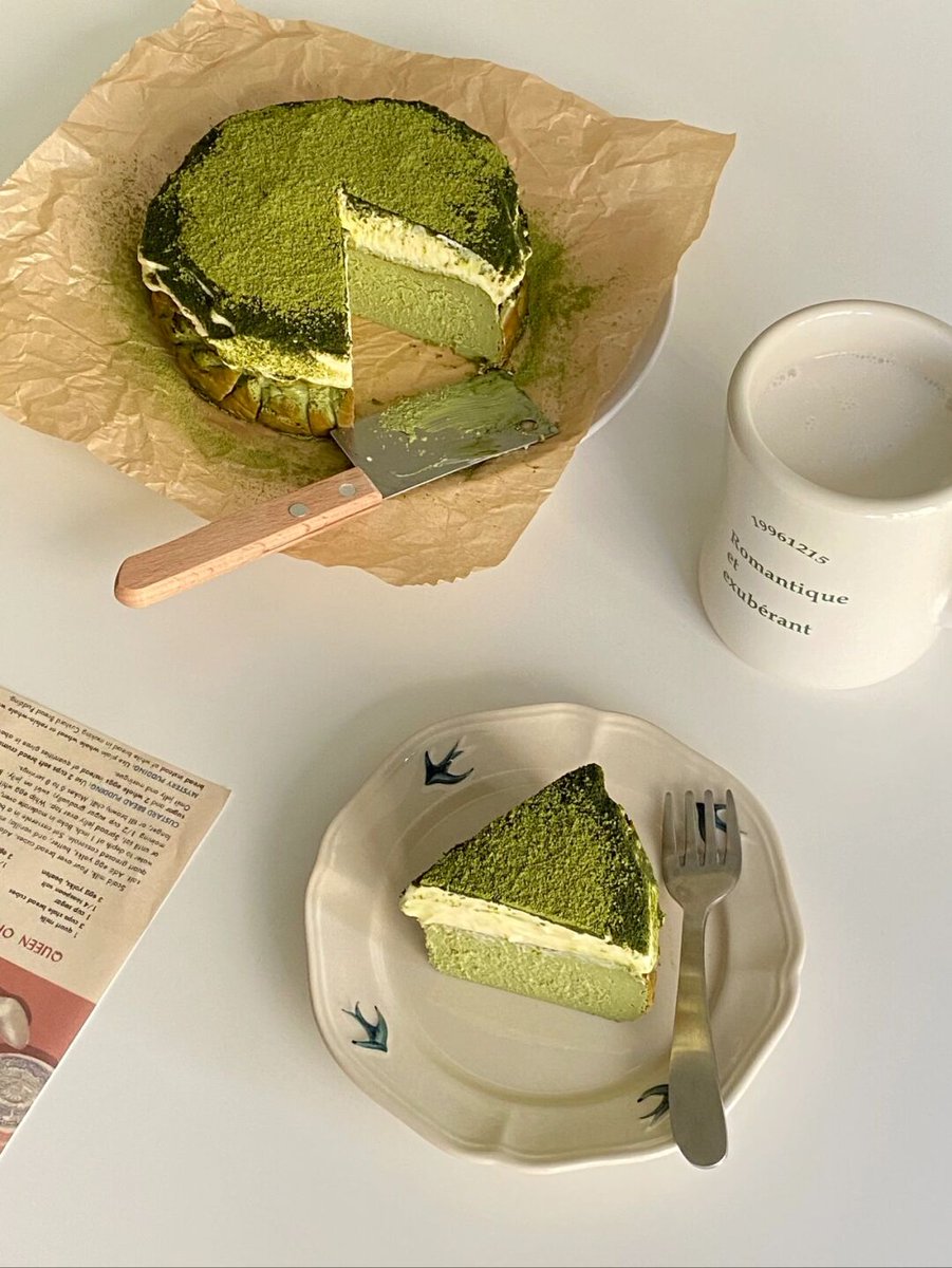 O2c9Gdng7NIdGac's tweet photo. Dive into authentic Japanese matcha tiramisu—rich matcha cream layered with mascarpone, a unique sweet twist on classic Italian dessert!， https://t.co/zyY0AFCO12