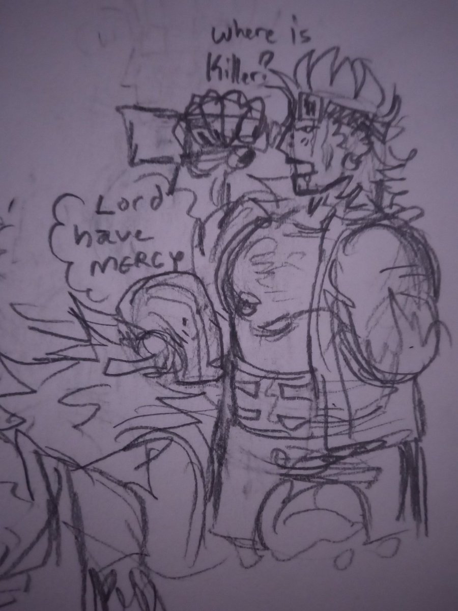 Clod1337's tweet photo. Im outta town rn so no digital art but i have a sketchbook. So.  Kidd pirates

How the hell do you tag killer and wire 😭
#eustasskid #kidkiller #killer #kiddpirates #wire https://t.co/qsBprKFrUc
