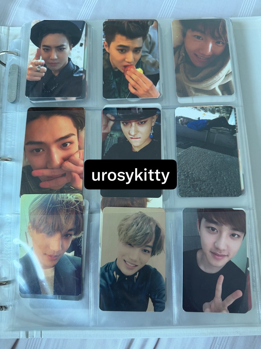 urosykitty's tweet photo. ขายการ์ด / wts

ขายการ์ดสะสม

สนใจใบไหนทักมาได้เลยค่ะ dm

#ตลาดนัดexo https://t.co/x1ptblEdHX