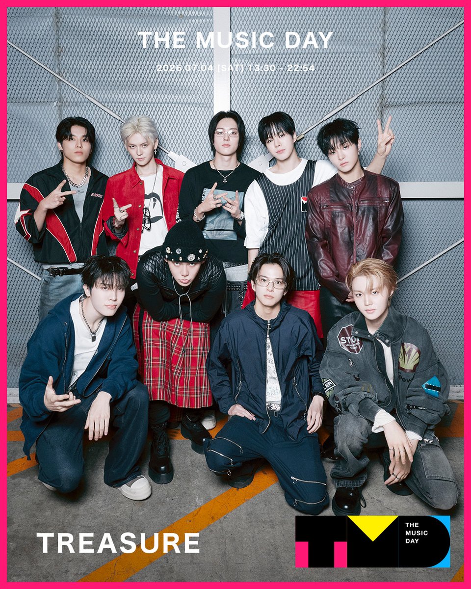 musicday_ntv's tweet photo. 【TREASURE】のバックステージフォトを公開📸

🪩THE MUSIC DAY 2026🪩
7月4日(土) 13:30から9時間半生放送中📺⚡️

@yg_treasure_jp  @treasuremembers https://t.co/tOa5pDQhFp