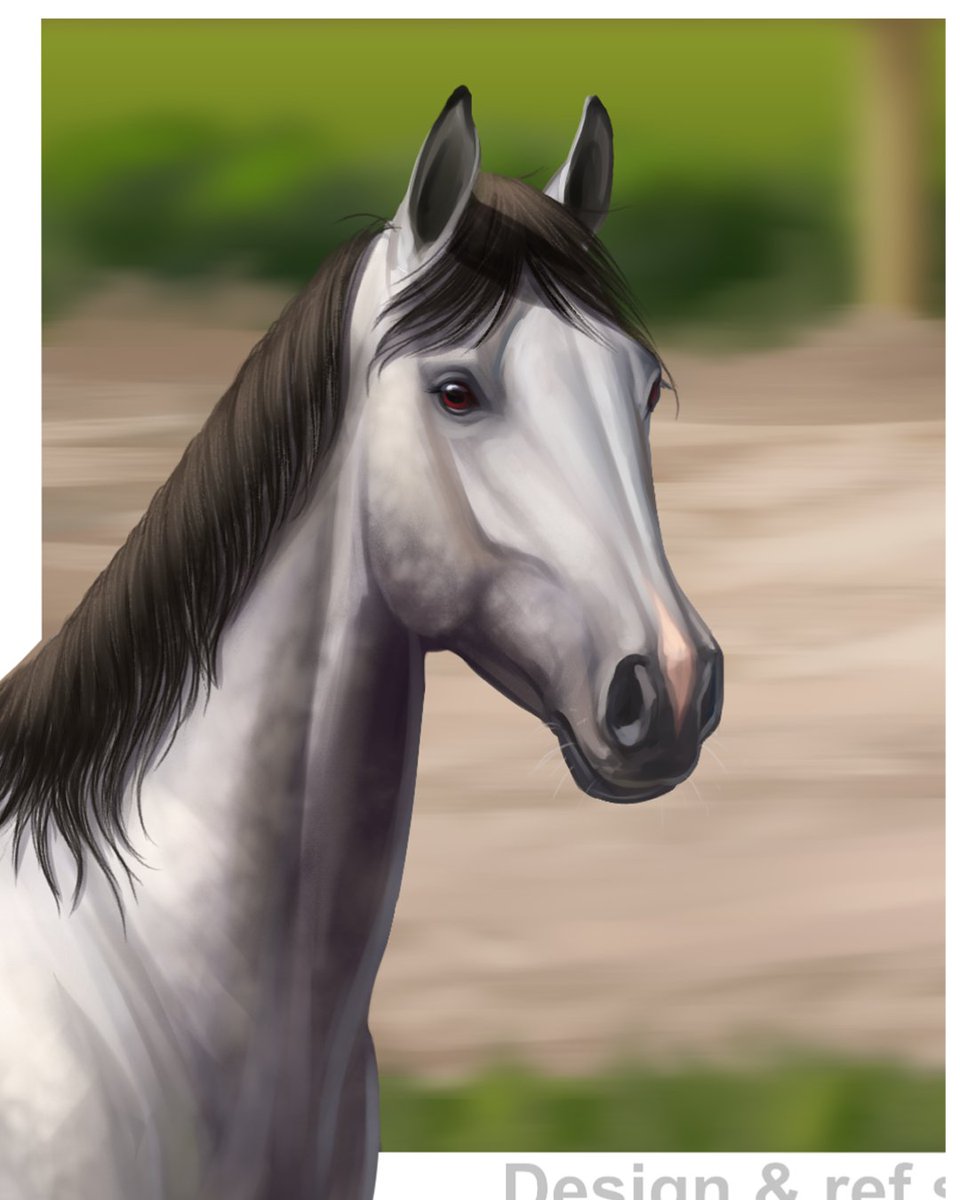 msbeesa's tweet photo. Close-ups of my recent commission
#originalcharacter #thoroughbredhorse https://t.co/JdKlTJoGli
