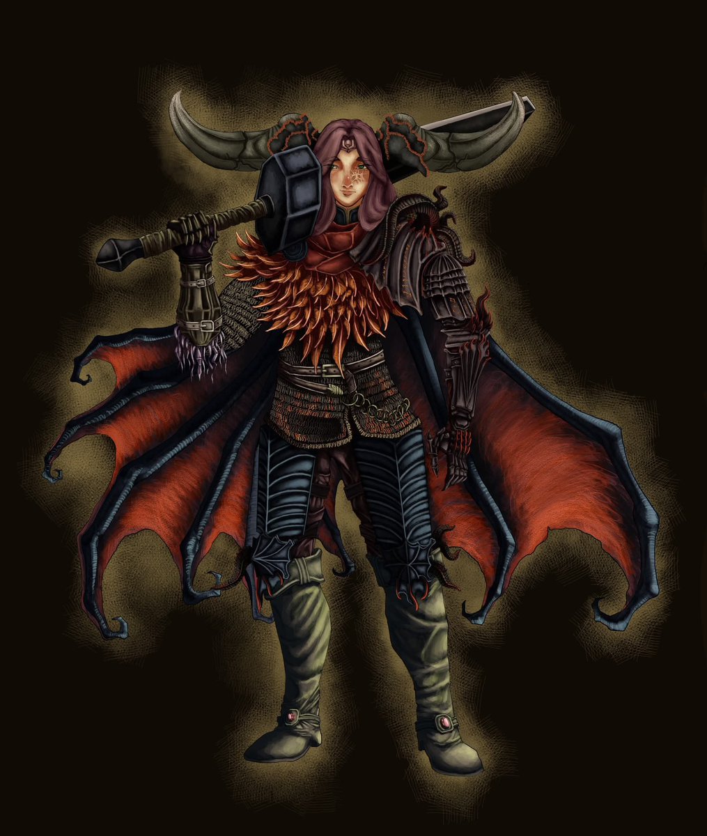 ainalithliv's tweet photo. The tarnished // The fanart 
Art by @VVastus https://t.co/d4fJkunbKZ