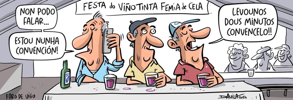 FansLuisDavila's tweet photo. Convención 
#Festas #GastronomíaGalega
#HumorGalego #Davila
𝗦𝗲𝗴𝘂𝗲𝗻𝗼𝘀 𝗲𝗻 𝗜𝗡𝗦𝗧𝗔𝗚𝗥𝗔𝗠
https://t.co/bDmbjjqhUU https://t.co/K3bhIDfEjU