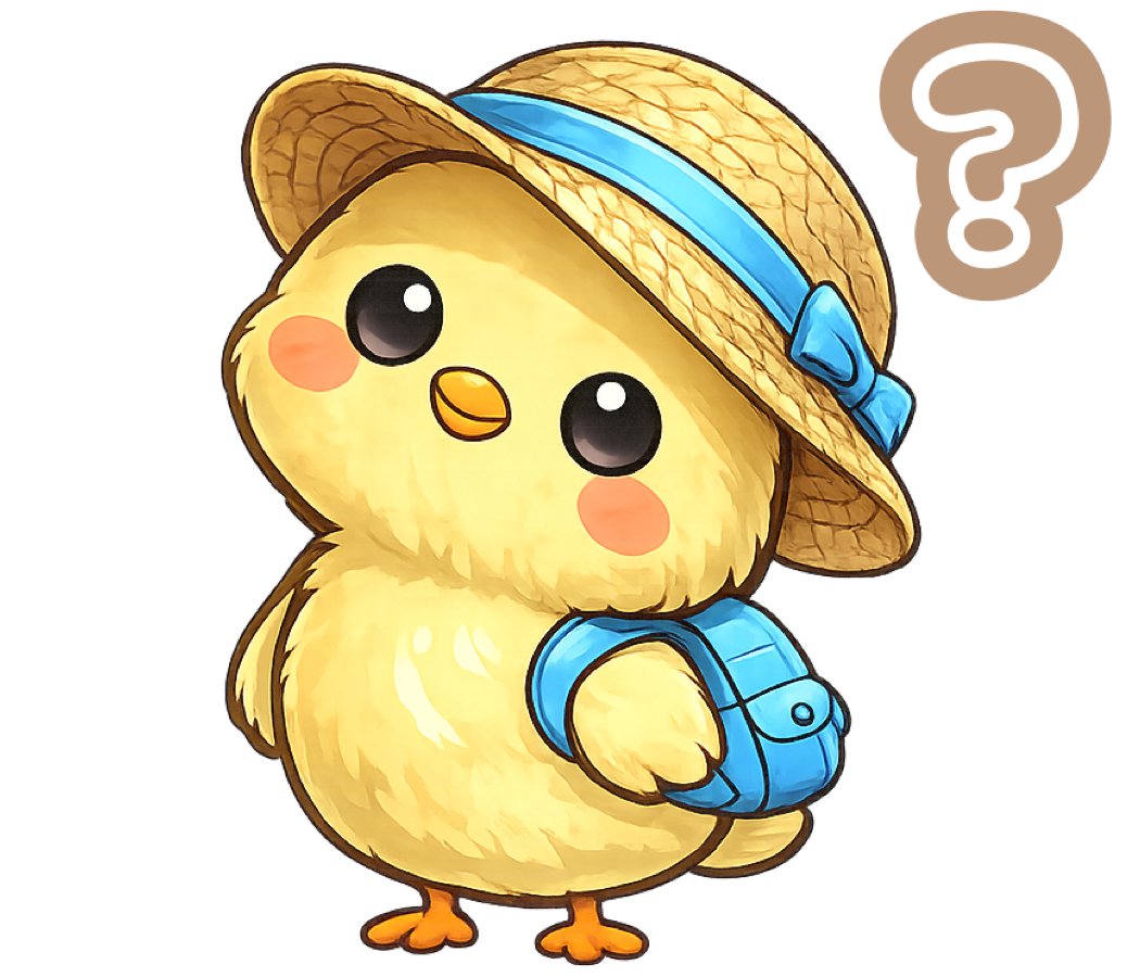 今日はどこへ行こうかな？ おやつをちいさなリュックにぎゅっと
