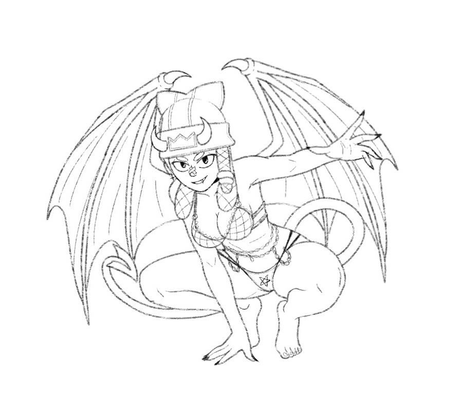 Ari_ArtStuff's tweet photo. Demon Mina 😈🩴 is not after your soul, but she is after your cum 🤭 and she’s trying every position until she gets her prize! How long will you last and what position would send you over the edge? 🤔

#BrawlStarsArt #brawlstarsmina #nsfw #rule34 #angelsvsdemons https://t.co/EsrZVF3jsP