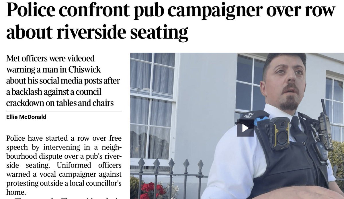 paullewismoney's tweet photo. Madness on the Thames as pubs forced to remove riverside seating by council https://t.co/FWUwg79W0W and one - @CityBarge -  still had no seating outside by the river last night. The business could be ruined. Why? @London_W4 on the case. https://t.co/Qsm4G7o99z