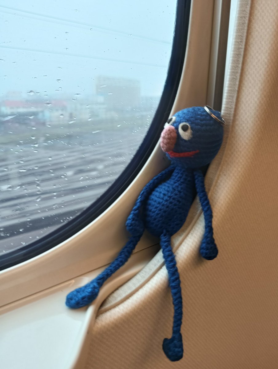 smilingkapukapu's tweet photo. #旅は道連れ #あみぐるみ
#amigurumi #sesamestreet
#Grover https://t.co/K9Eo0K4tH1