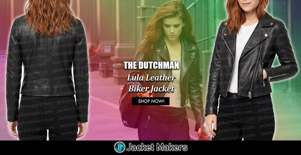 jacketmakers's tweet photo. #TheDutchman #Lula Black Leather Biker #Jacket.
--------------------------
< Click On Link Shop Now >
https://t.co/zd3gDHiZkC
#ootd #style #fashion #outfit #costume #cosplay #gift #highfashion #KateMara #tvfashion #blackjacket #streetwear #giftidea https://t.co/Ol34bw8TGq
