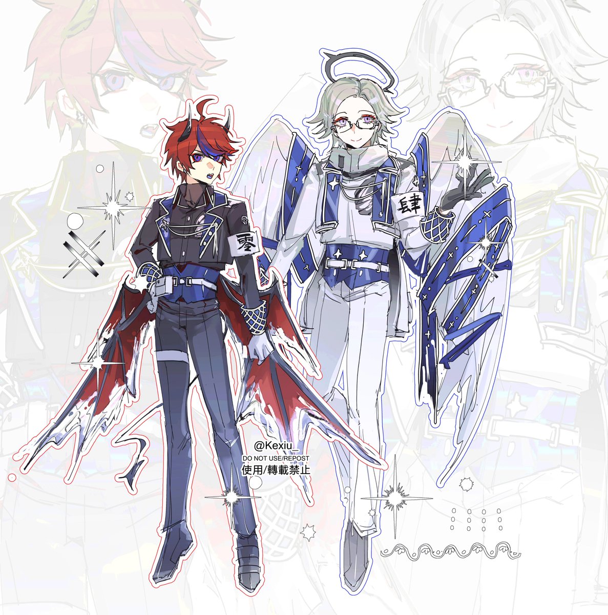 Kexiu_'s tweet photo. #hndr_FA 
摸了弹丸论破恶魔天使的衍生 https://t.co/oHDsclgYnC