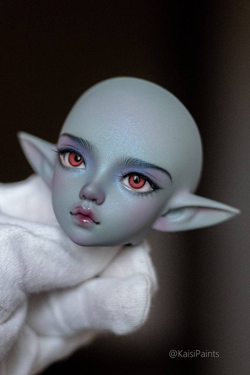 KaisiPaints's tweet photo. Нарисовалась вот такая милая такая эльфийка Fairyland minifee Valerie elf
#bjd #bjdfaceup #bjdmakeup #dollhobby https://t.co/vIm9cM7Ois