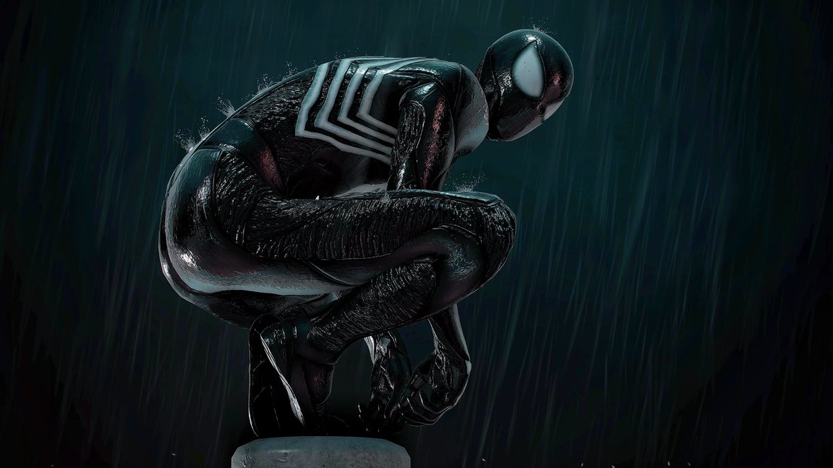 BetweenDPixels's tweet photo. Spider in the rain #TPMWeather https://t.co/AoIEtlMmqn