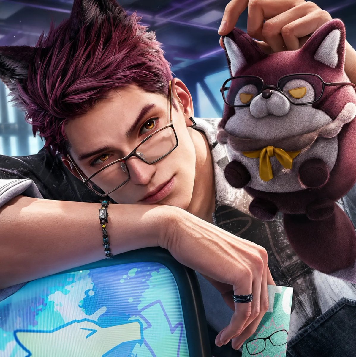 Calleste1's tweet photo. @flamedaturas Who is this man?
I only know my nerdy himbo

#Valko #恋与深空 #敖尹 #BringValkoBack #BringBackValko https://t.co/Iyk1XxFddq