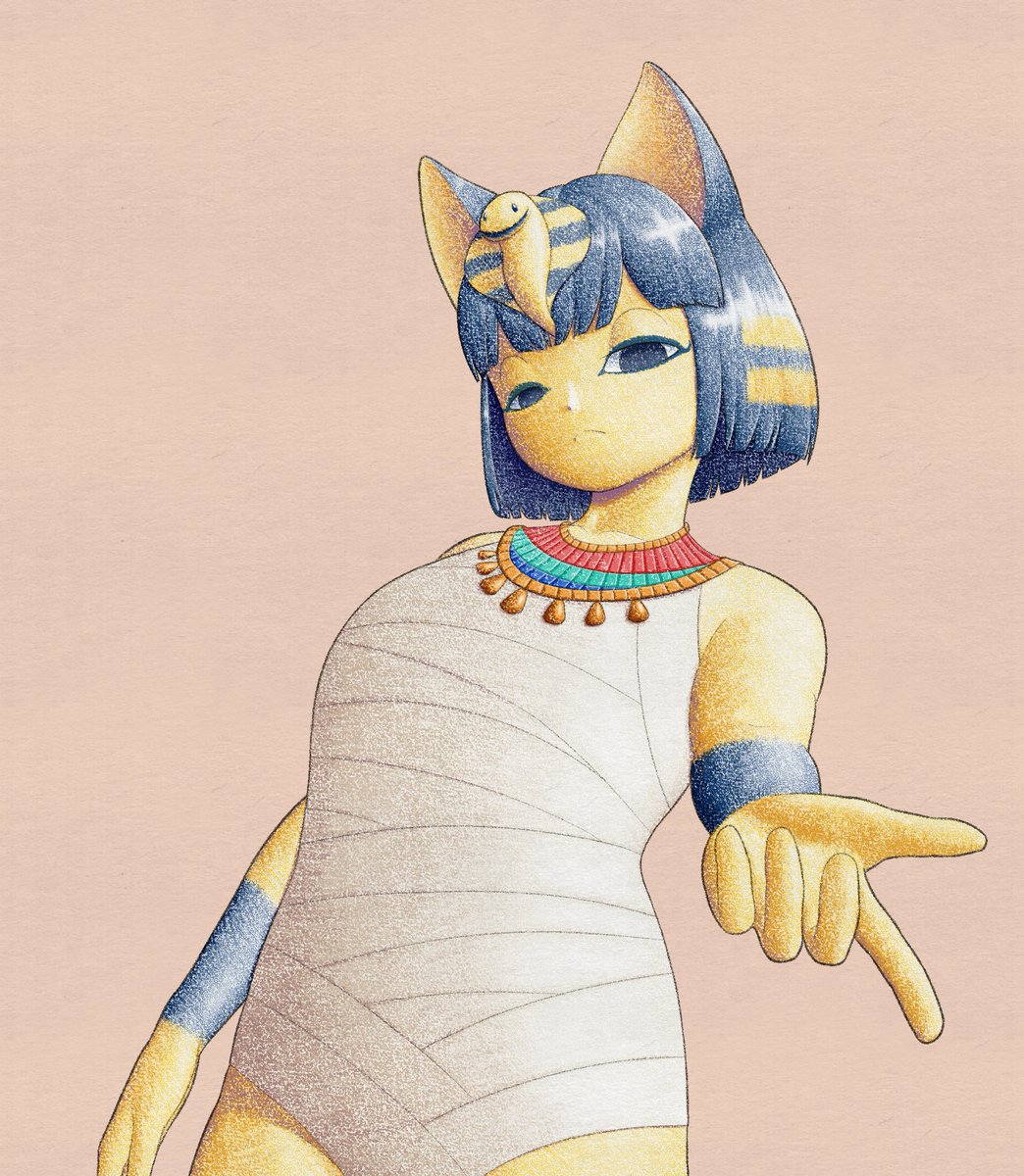 Ninox_rumseyii's tweet photo. I wanted to try something a bit different... So here's Ankha.
#ankha https://t.co/3XrDOkgZxa