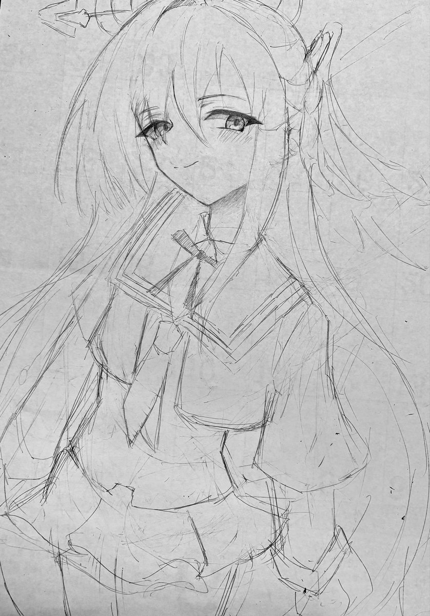 Soz_Vanitas's tweet photo. スズミさんらくがき https://t.co/h07yPp3PtD