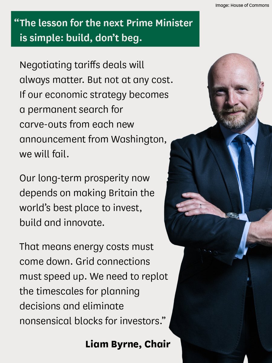 liambyrnemp's tweet photo. Happy Birthday America!

To mark the moment we're publishing our new stocktake on UK - US trade - with a single message for the next PM: "build, don’t beg”

After a year negotiating with the tariff-warring US administration, the outcome is primarily sectoral tariff mitigation, rather than a new economic relationship. We say it is now time to shift focus squarely onto the practical needs of businesses.

Hopes for an export-led growth opportunity on both sides of the Atlantic have faded as the non-binding framework of the Economic Prosperity Deal has failed to deliver durable protection against shape-shifting US tariffs. While total trade has continued to grow, goods trade is down, with goods exports to the US dropping 11%.

So rather than relying solely on government-to-government deals, the UK needs to pivot toward getting the conditions right on the ground for businesses to invest in Britain.

A few key points:

- After US courts struck down two of the key sets of tariffs imposed by Trump, the administration is set to impose new tariffs, this time connected to forced labour in supply chains. The UK Government should urgently bring forward its responsible business review and update measures in the Modern Slavery Act.

- UK Government guidance has not kept pace with American policy volatility and UK firms are struggling to get information, with the burden falling disproportionately on smaller firms least able to manage it. The Government should publish a single, regularly updated and “business-facing” guidance source for the EPD, the Technology Prosperity Deal and the Pharmaceutical Arrangement, setting out the exact steps businesses must take to comply with the current rules

- Sector specific tariff mitigations in aerospace, automotive, beef, pharmaceuticals & Scotch whisky show that negotiated outcomes are achievable but much progress remains aspirational.

The Government should now pursue four priorities:

1. Cut the baseline tariff

2. Secure, as a minimum, operational Most Favoured Nation status on steel

3. Prioritise work on common interests in economic security, mutual recognition agreements and digital trade, while protecting the UK's freedom ro regulate in the national interest

4. Convert opaque non-binding commitments into operational arrangements with published progress and UK policy objectives

Crucially, our Committee argues the UK must not trade away regulatory freedoms on AI, digital services taxes or online safety in further pursuit of this deal. Instead, the priority should be getting the conditions right on the ground to give investors confidence.

Finally, on the Pharma Arrangement, we argue the deal was a necessary response to an acute tariff threat to £4 billion of UK exports but the cost to the NHS is material, contested, and opaque. Govt should publish the evidence it relied on to prove it’s a good deal for the UK

Here's the Report: https://t.co/XZSY20r3iK