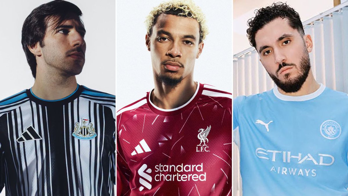 Shivam1990282's tweet photo. Just saw the 2026‑27 PL kit drop and the rankings are fire! From the sleek Reds to the bold Blues, which jersey is your go‑to? Dive into the full list and tell us your top pick! #PremierLeague #KitLaunch #FootballFashion https://t.co/D5sAY0CSRi