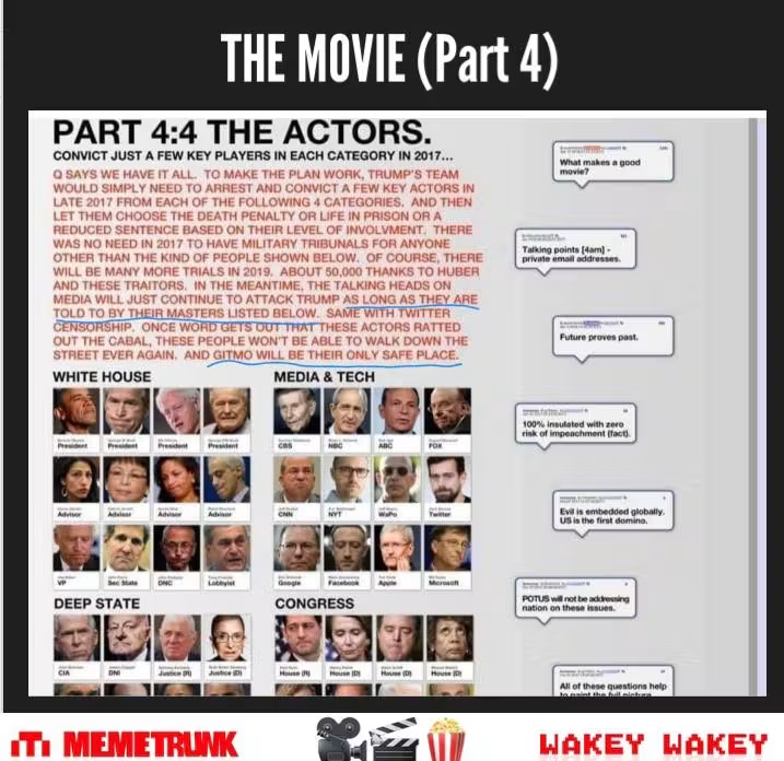 PhilomenaGrady's tweet photo. THE MOVIE 📽️🎬🍿

You can't tell the people, you have to show them.  

Now that you know the script, sit back and enjoy the show 🍿 

Military is the only way ⚔️⚔️ https://t.co/3DEzIcIxkr