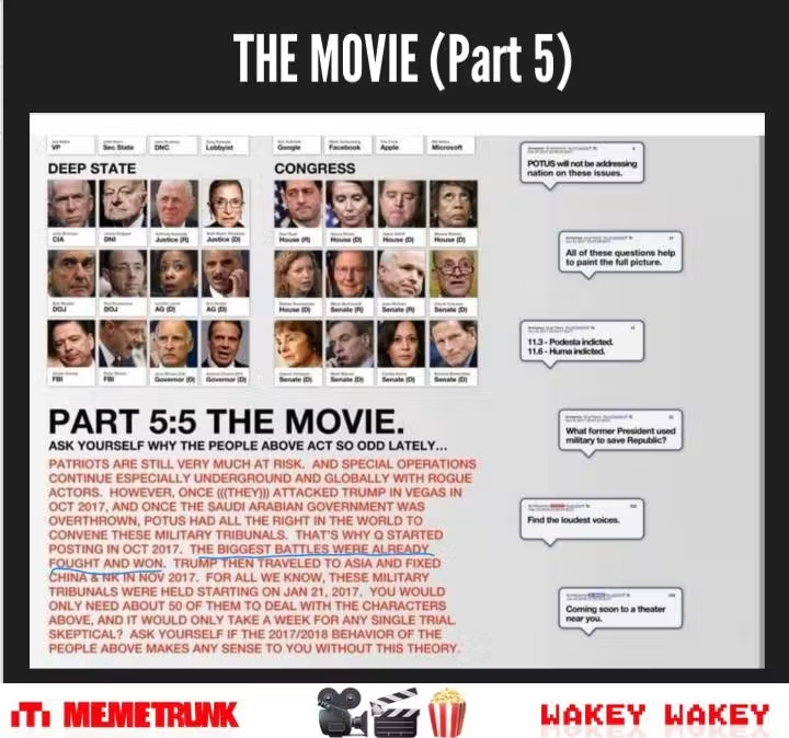 PhilomenaGrady's tweet photo. THE MOVIE 📽️🎬🍿

You can't tell the people, you have to show them.  

Now that you know the script, sit back and enjoy the show 🍿 

Military is the only way ⚔️⚔️ https://t.co/3DEzIcIxkr